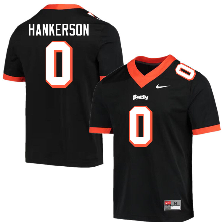 Men #0 Anthony Hankerson Oregon State Beavers College Football Jerseys Stitched-Throwback